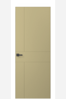 Дверь межкомнатная 8056 Слоновая кость RAL 1014. Цвет RAL Слоновая кость RAL 1014. Материал Гладкая эмаль. Коллекция Linea. Картинка.