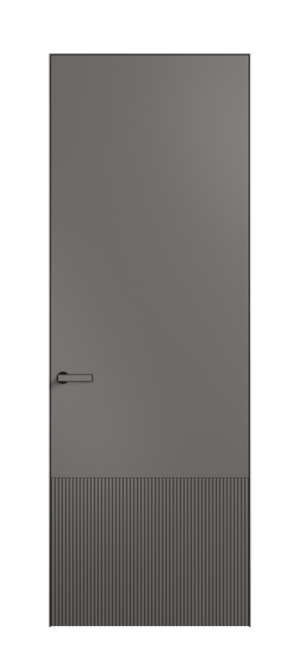 Межкомнатная дверь Velvet АКП 8202 Матовый классический серый. Цена 70469  | Volhovec