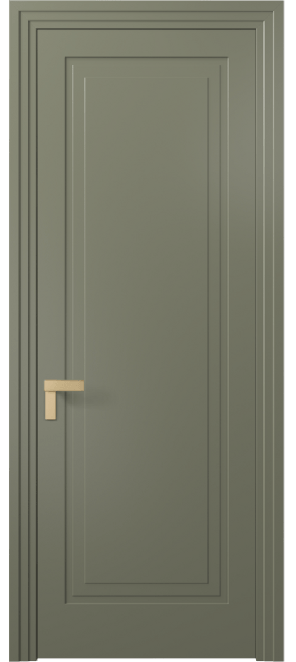 Межкомнатная дверь Rocca АКП 8301 Матовый оливковый тёмный  Цена 85399 ₽ | Volhovec