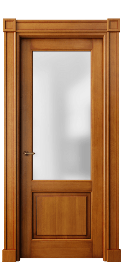 Межкомнатная дверь Toscana Plano 6302 Бук светлый с патиной Сатинированное стекло Цена 157040 ₽ | Volhovec