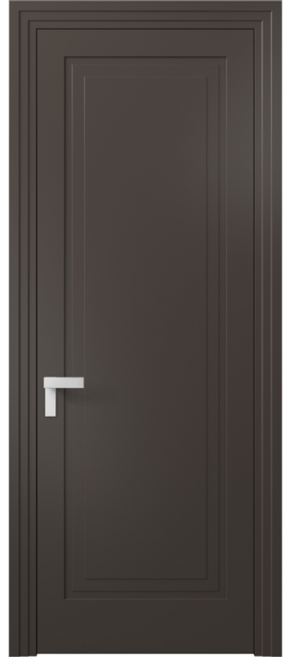 Межкомнатная дверь Rocca АКП 8301 Матовый антрацит  Цена 85399 ₽ | Volhovec