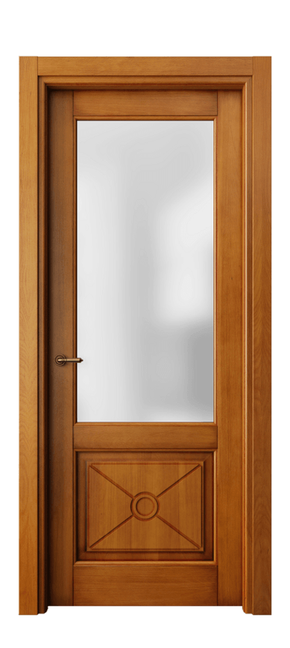 Межкомнатная дверь Toscana Litera 6362 Бук светлый с патиной Сатинированное стекло Цена 130200 ₽ | Volhovec