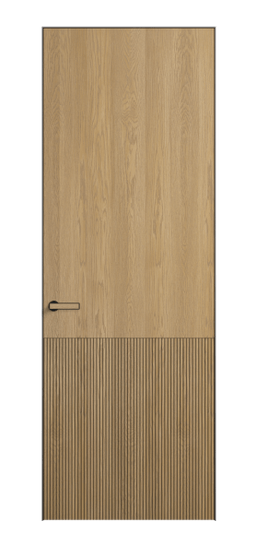 Дверь межкомнатная 8204 ДСМ.М. Цвет Дуб соломенный матовый. Материал Массив дуба матовый. Коллекция Velvet. Картинка.
