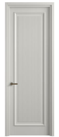 Дверь межкомнатная 6711 МСР. Цвет Матовый серый. Материал Гладкая эмаль. Коллекция Шарм. Картинка.