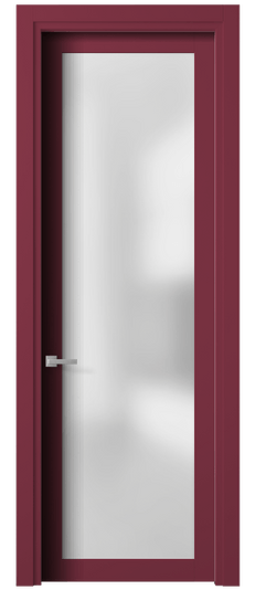 Дверь межкомнатная 2102 - planum Красно-фиолетовый RAL 4002. Цвет RAL Красно-фиолетовый RAL 4002. Материал Гладкая эмаль. Коллекция Planum. Картинка.