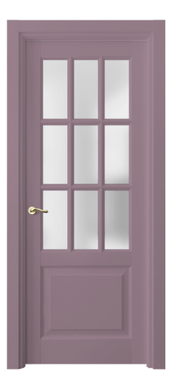 Дверь межкомнатная 0748 Пастельно-фиолетовый RAL 4009. Цвет RAL Пастельно-фиолетовый RAL 4009. Материал Массив бука эмаль. Коллекция Lignum. Картинка.