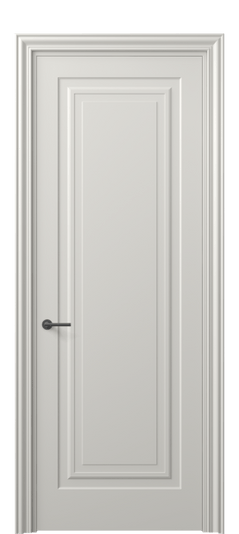 Дверь межкомнатная 8401 МТСР. Цвет Матовый тёплый серый. Материал Гладкая эмаль. Коллекция Маскот. Картинка.