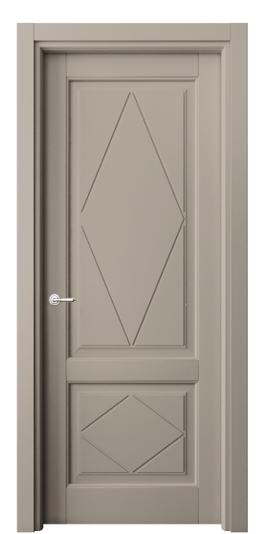 Дверь межкомнатная 6343 ББСК. Цвет Бук бисквитный. Материал Массив бука эмаль. Коллекция Toscana Rombo. Картинка.