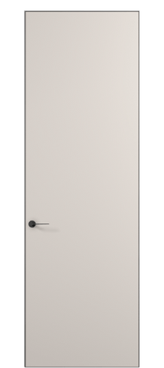 Дверь межкомнатная 0010 АКП ПЭТБ. Цвет ПЭТ тёплый-белый. Материал ПЭТ. Коллекция Planum Pro. Картинка.