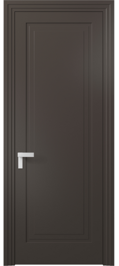 Дверь межкомнатная АКП 8301 МАН Матовый антрацит. Цвет Матовый антрацит. Материал Гладкая эмаль. Коллекция Рокка. Картинка.