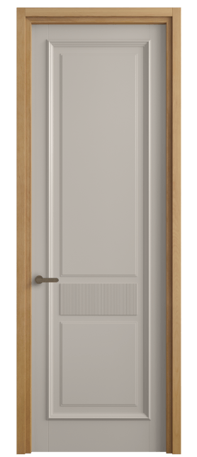 Дверь межкомнатная 6717 БСБЖ. Цвет Бук светло-бежевый. Материал Массив бука эмаль. Коллекция Charm. Картинка.