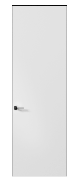 Дверь межкомнатная 0010 МБЛ Матовый белоснежный. Цвет Матовый белоснежный. Материал Гладкая эмаль. Коллекция Planum Pro. Картинка.