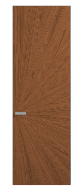 Дверь межкомнатная АКП 0206 ОМДМР Орех медный матовый. Цвет Орех медный матовый рифт. Материал Радиальный шпон Naturwood. Коллекция Rift. Картинка.